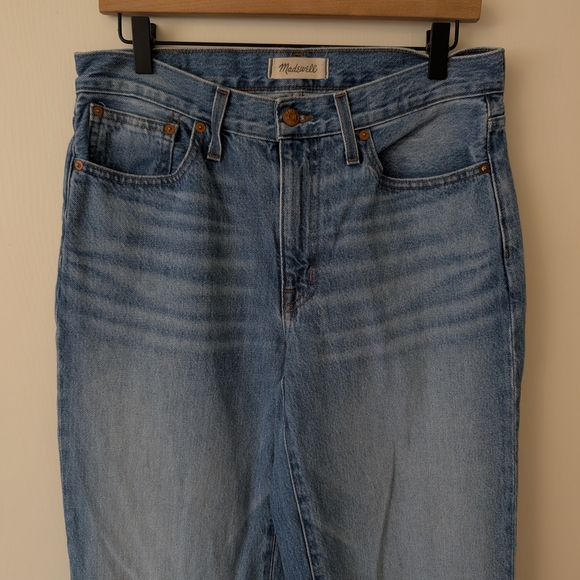 Madewell Womens 27 The Slouchy BoyJean Streetwear Classic Preppy Academia Denim - Picture 3 of 8